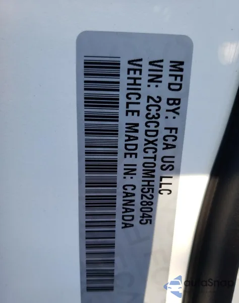 2021 Dodge Charger R/T from USA, damaged, VIN 2C3CDXCT0MH528045